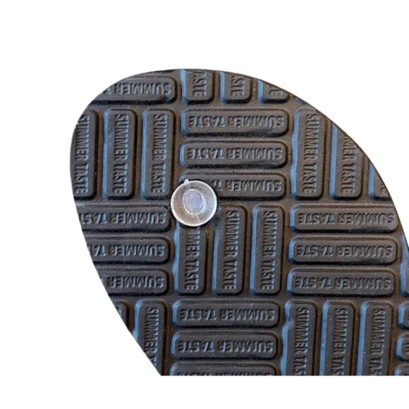 Women's Flip Flops with Clear Jelly Straps - Comfortable Minimalist Thong Sandal - Picture 8 of 8